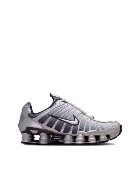 Nike Shox TL metallic sneakers