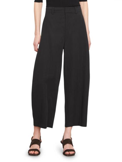 Vince Cropped TENCEL Lyocell-blend straight-leg pants