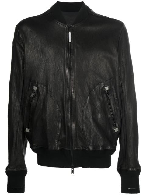 Isaac Sellam zipped leather jacket