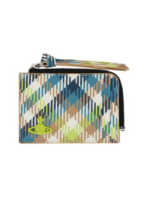 Vivienne Westwood Multicolor Zip Card Holder