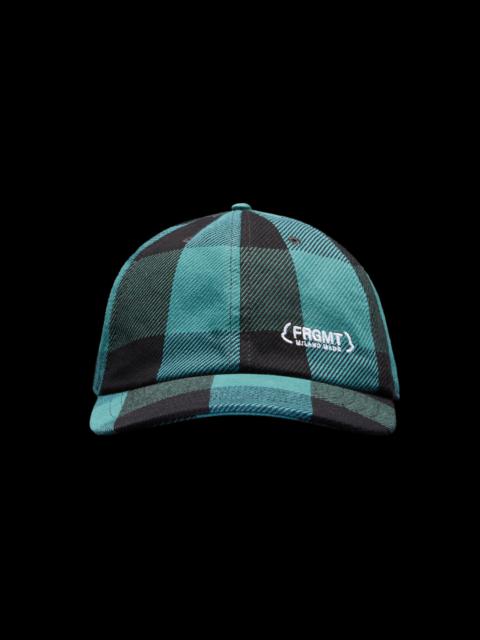 Moncler Plaid Baseball Cap