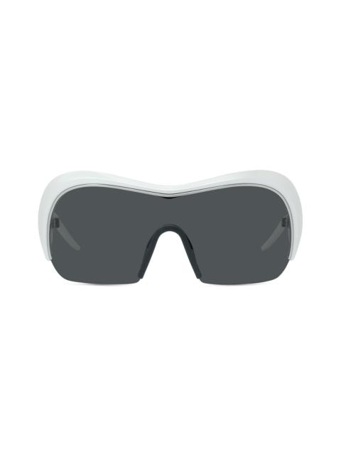 Givenchy Men's Night Bird 131MM Geometric Sunglasses - Dark Grey White