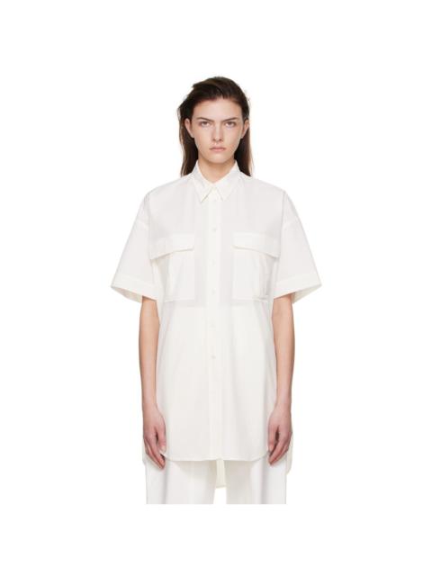 GIA STUDIOS White Nylon Shirt