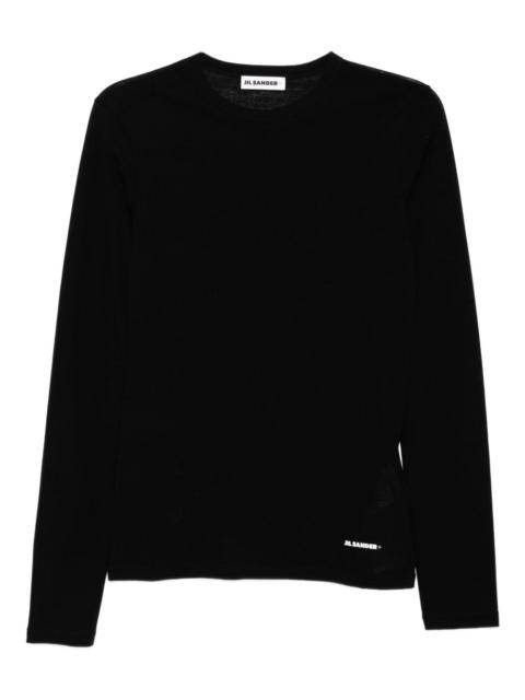 Jil Sander + logo-print T-shirt
