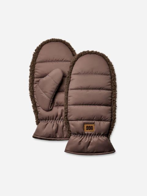 UGG ® Women's AW ®fluff Mitten Nylon/Recycled Materials in Allspice