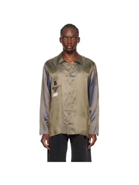 Martine Rose Beige Lining Shirt
