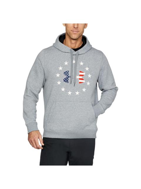 Under Armour Freedom Rival Hoodie "True Gray Heather / Black" 1312411 025