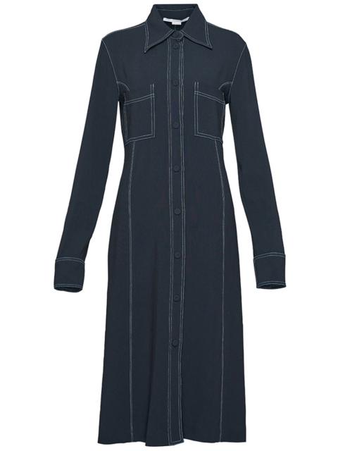 A-Line Dress With Long Sleeves