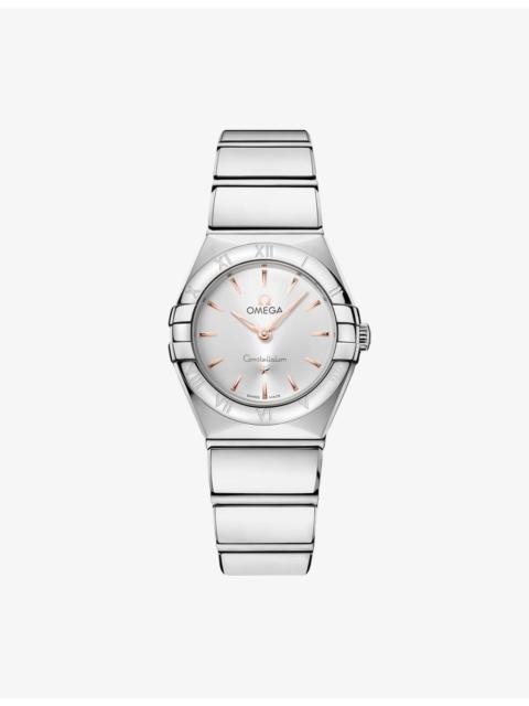 OMEGA Constellation Stainless-Steel Quartz Watch 25mm