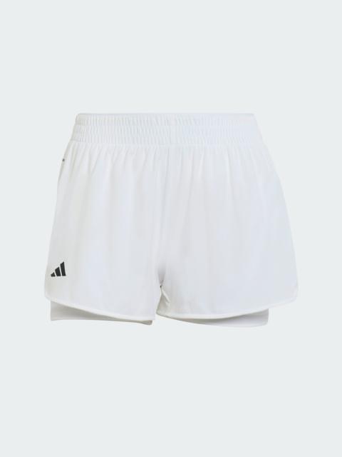 adidas TENNIS CLIMACOOL 2IN1 MATCH SHORTS