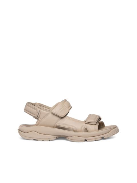 Tourist chunky faux-leather sandals