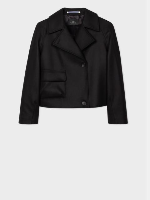 Paul Smith Wool-Cashmere Cocoon Coat