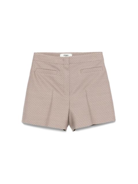 FENDI FF-pattern shorts