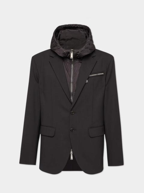 DSQUARED2 HOODED URBAN BLAZER