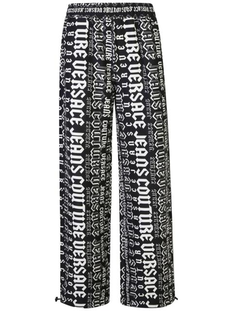 VERSACE JEANS COUTURE logo-print track pants