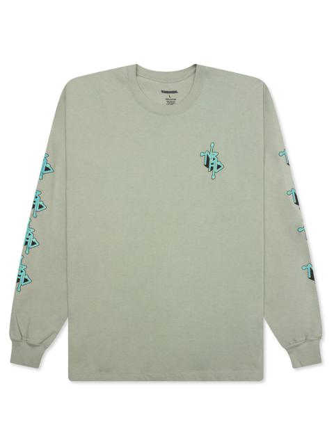 NH L/S TEE 12 - SAGE GREEN