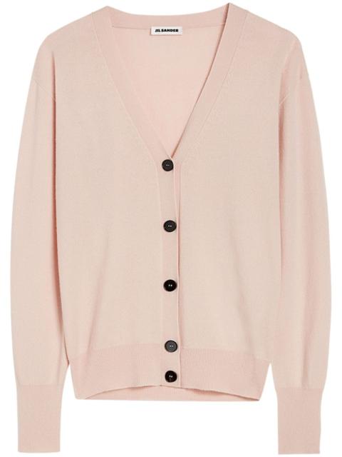 Jil Sander cashmere V-neck cardigan