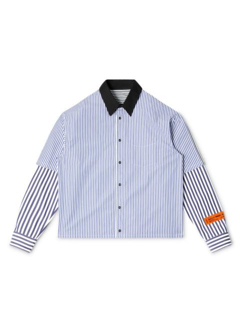 Heron Preston Doublesleeves Stripes Shirt