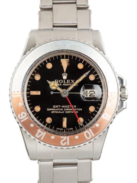 ROLEX Vintage Stainless Steel Rolex GMT-Master Pepsi Ref 1675