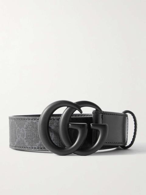 GUCCI 3cm Marmont Leather Belt