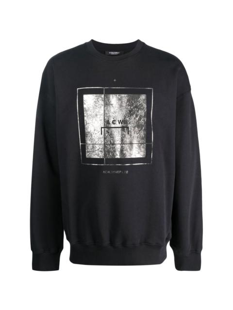 A-COLD-WALL* Foil Grid sweatshirt