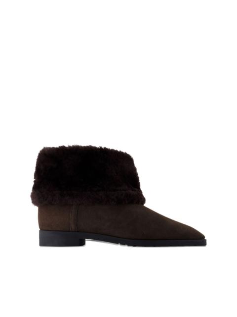 Totême fold down ankle boots