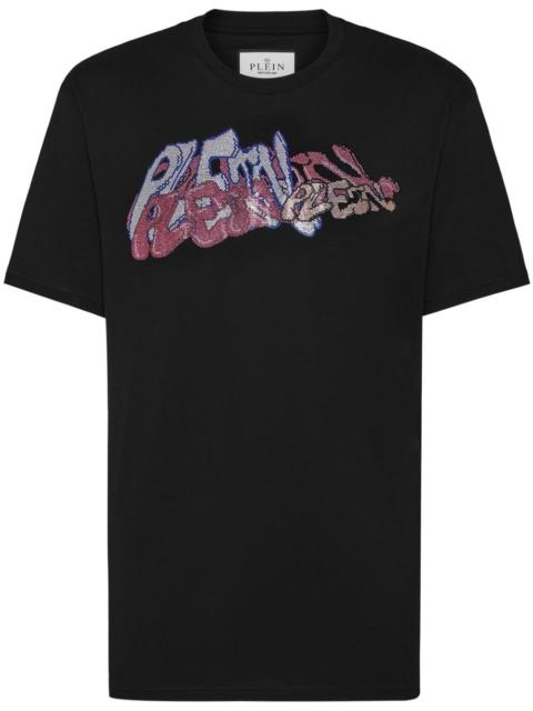 PHILIPP PLEIN Bombing Graffiti-print 코튼 티셔츠