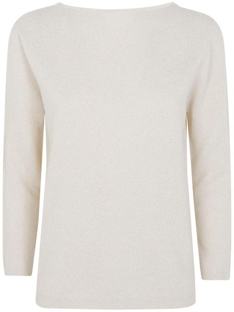 FABIANA FILIPPI Sweater Boatneck "Lurex Platinum"