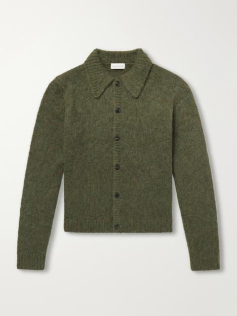 Dries Van Noten Mora Cropped Alpaca-Blend Cardigan
