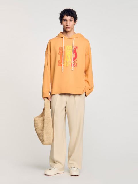 Sandro HOODED SWEATSHIRT