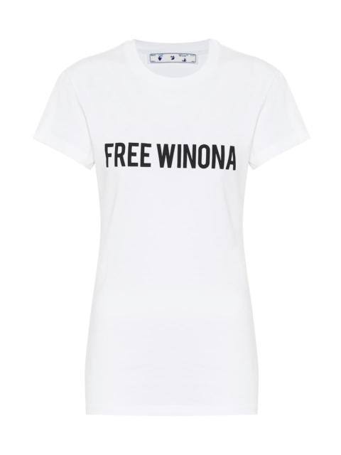 Off-White Free Winona cotton jersey T-shirt