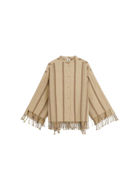 Ahlicia Cotton-Blend Jacket stripe