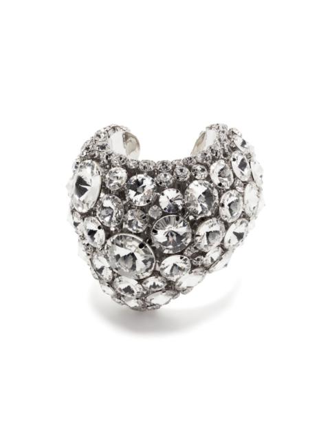 AREA Crystal Bone Cuff bracelet