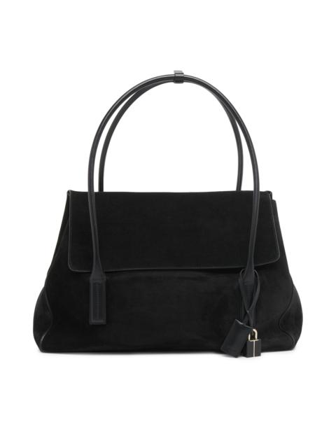 TOM FORD Women's Medium Suede & Leather Shoulder Bag - Black