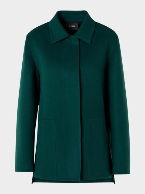 AKRIS Laars Cashmere Long Jacket