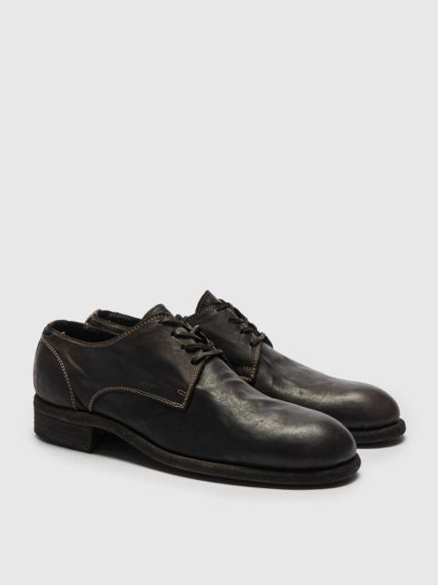 Guidi 992 Classic Derby in Dark Brown Full Grain Kangaroo Leather