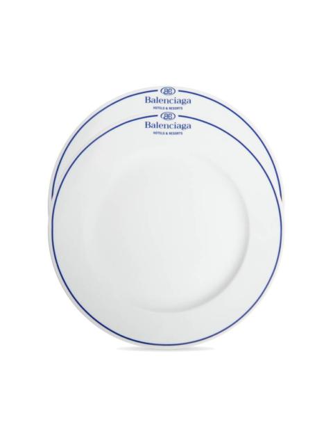 BALENCIAGA Medium Plate  in White