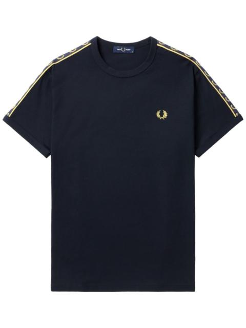 Fred Perry contrast-tape T-shirt