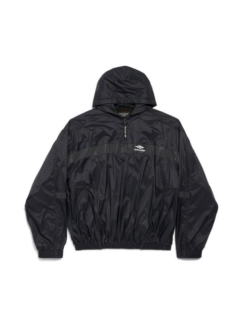 BALENCIAGA 3b Sports Icon Ski Tracksuit Hoodie in Black