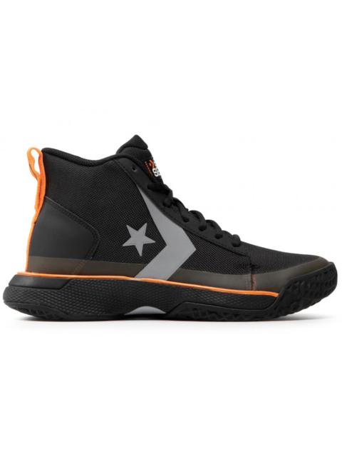 Converse Star Series BB Mid Black Bold Mandarin