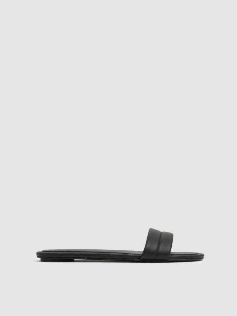 ST. AGNI Stitch Detail Slide - Black