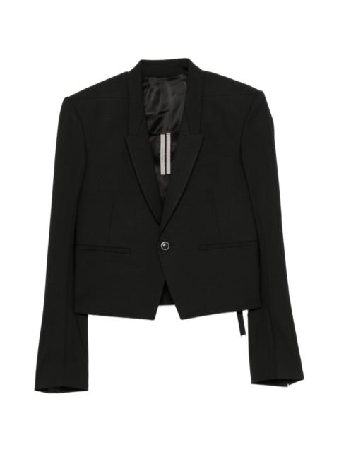 Rick Owens buckle-strap cropped blazer