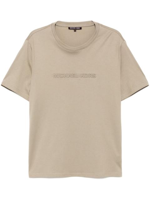 MICHAEL KORS embroidered logo T-shirt