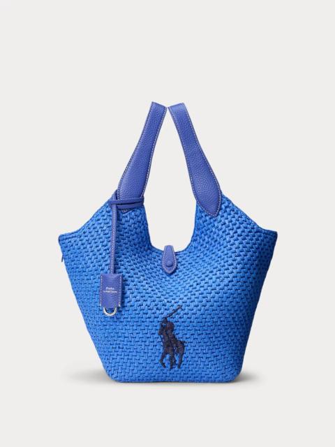 Polo Ralph Lauren Polo Play Big Pony Faux-Raffia Tote