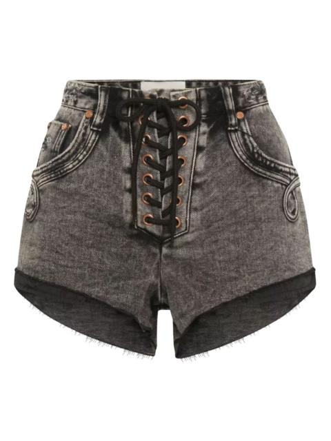 ONE TEASPOON lace-up shorts