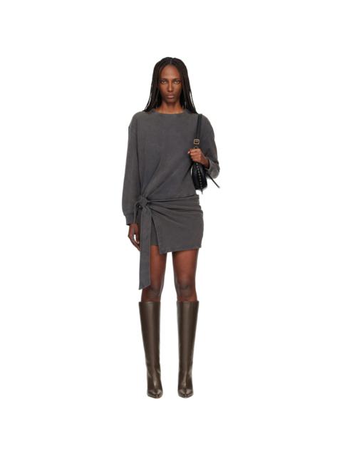 Isabel Marant Étoile Gray Zae Minidress