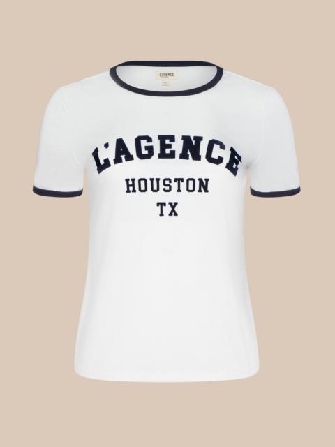 L'AGENCE Tommie Crewneck Tee