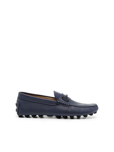 Tod's logo-plaque leather loafers