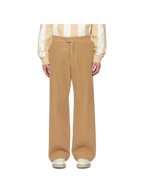 Burberry Brown Corduroy Trousers