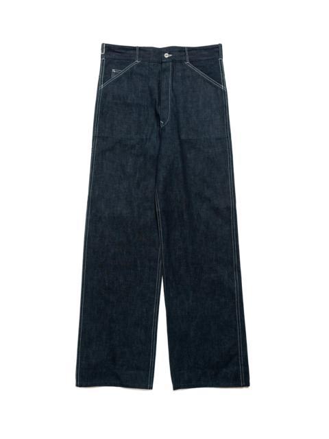 The Real McCoys MP24005 WWII Denim Work Trousers Indigo